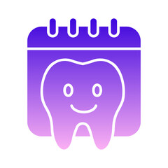 tooth with calendar