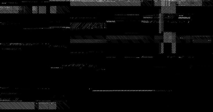 abstract background realistic flickering, analog vintage TV signal with bad interference