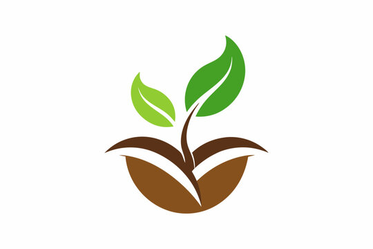 Logo of a coffee-producing company called Sugna