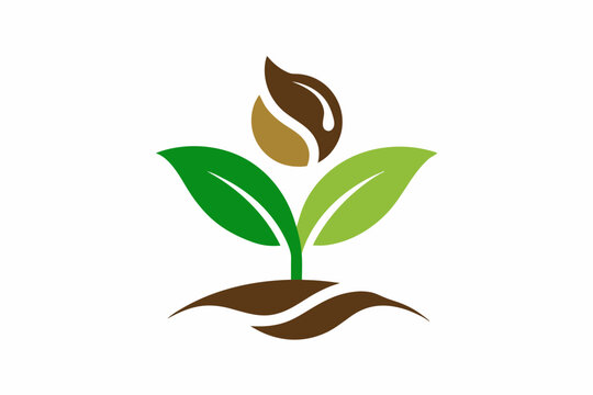 Logo of a coffee-producing company called Sugna