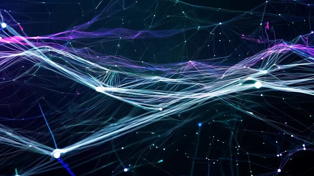 Exploring a vibrant network of interconnected data in a digital cosmos