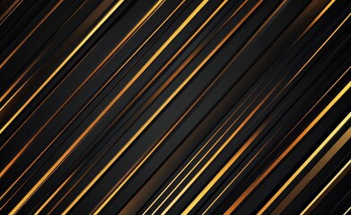 Dark background with golden lines in the form of squares and straight lines.