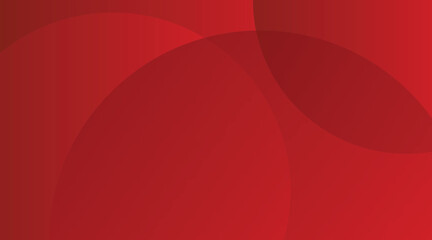 Abstract red gradient background with overlapping shapes and blank space for modern and minimalist design