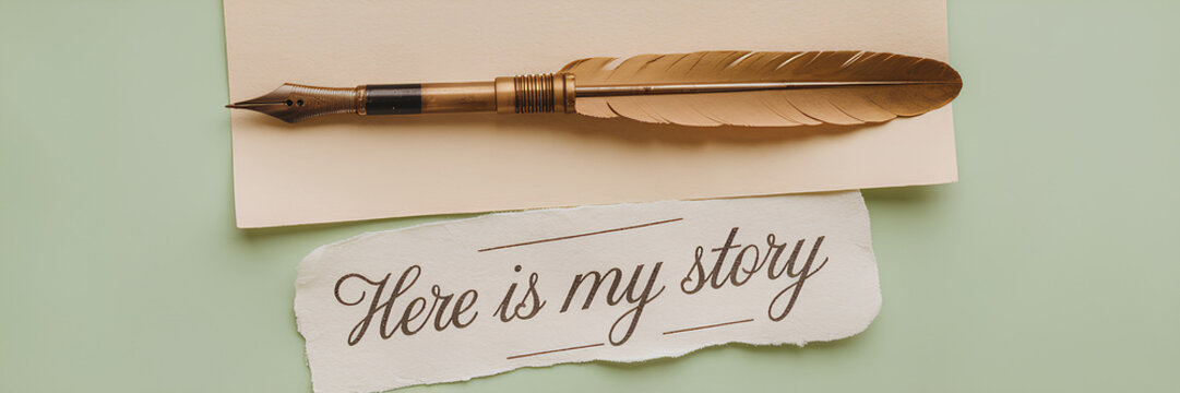 Concept of storytelling, people developing the passion to narrate stories they have and coming out of their comfort zone, ideating new ideas and the starting phase of life