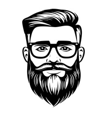 Smiling guy, Happy man character	
