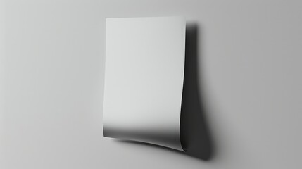 A piece of paper hangs on a wall with notes and reminders