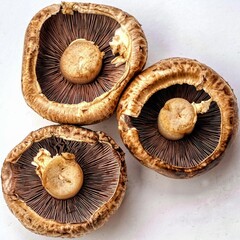 mushrooms on a plate