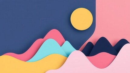 Analyzing global stock market data flat design, front view, investment theme, water color, vivid