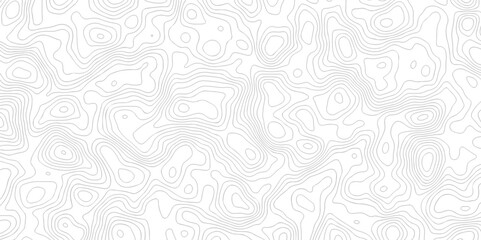 Pattern with lines and dots The stylized height of the topographic map contour in lines and contours isolated on transparent. Black and white topography contour lines map isolated on white background.