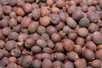 coffee that is dried in the heat of the sun