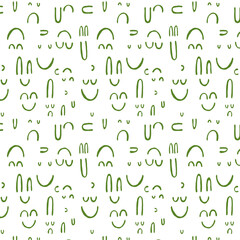 colorful people seamless pattern illustration set. Funny multicolor hand community background print. Friend team, business teamwork or hands together drawing collection.