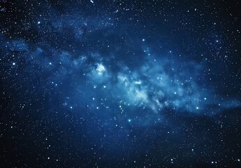 Obraz premium Night Sky with Stars and Milky Way