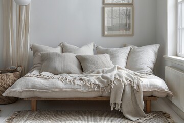 Interior design. minimalist living room with modern