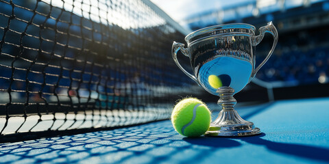 Naklejka premium tennis tournament in Australia