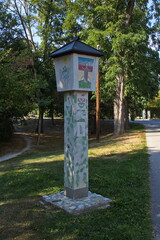Wayside cross at Katzelsdorf, Lower Austria,Austria, Europe
