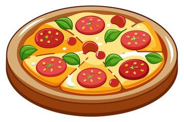 Delicious Pizza Clipart: Perfect for Menus and Advertising