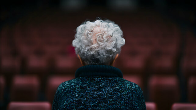 Elderly Participating Local Theater Grou