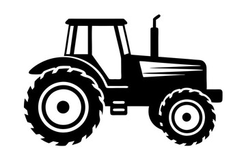 tractor isolated on a white background
