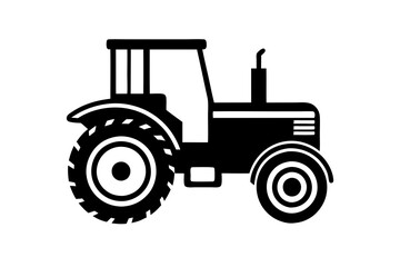 tractor isolated on a white background