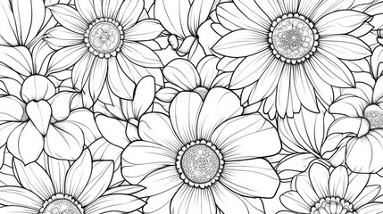 Coloring book featuring beautiful floral designs for all ages Includes stylish ornaments for doodling mindfulness and relaxation activities