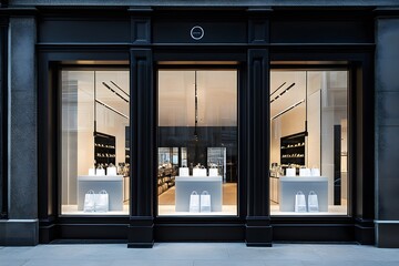 Modern Luxury Retail Storefront
