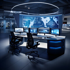 Large Scale Computing Brilliance - GS Computers in an Advanced Technological Workspace