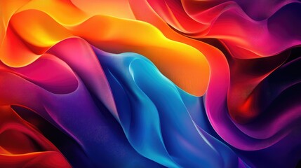 Obraz premium Abstract background design featuring vibrant colors and dynamic patterns to create a visually striking composition