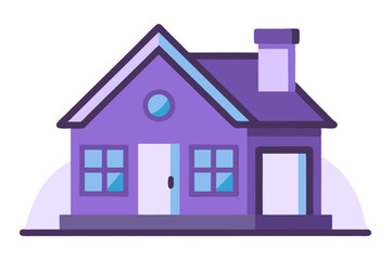 Modern House Vector Art: Ideal for Websites, Apps, and More