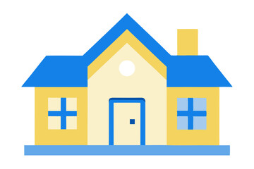 Charming House Vector Clipart for Creative and Commercial Use