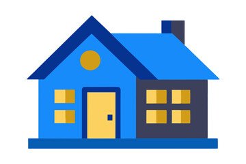 Stylish House Vector Graphics for Architecture and Home Projects