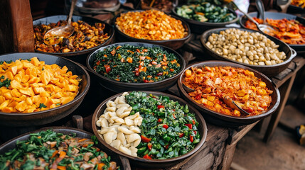 Obraz premium thai food in the market