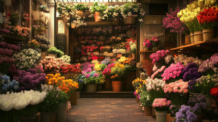 city’s agricultural market is bustling with activity, filled with stalls and vendors showcasing a stunning array of fresh flowers