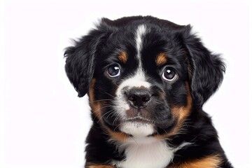 bernese mountain dog sitting