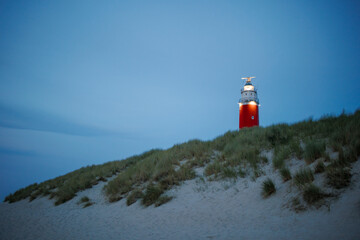 Texel lighthouse by evening