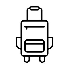 Travel Bag line icon