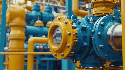 Obraz premium Lubrication systems including grease guns and oil dispensers