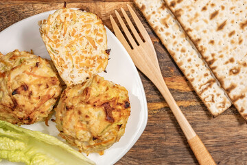 Chicken meat balls for Jewish holiday Pesach