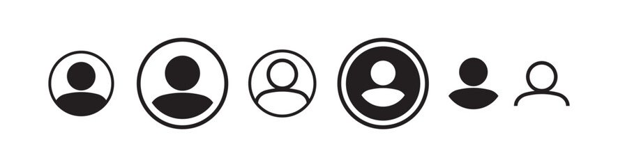 Naklejka premium person icon 