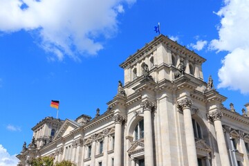 Obraz premium Berlin German Parliament building