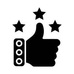 Job Satisfaction glyph icon