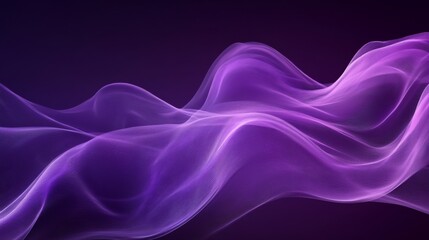Abstract Purple Waves