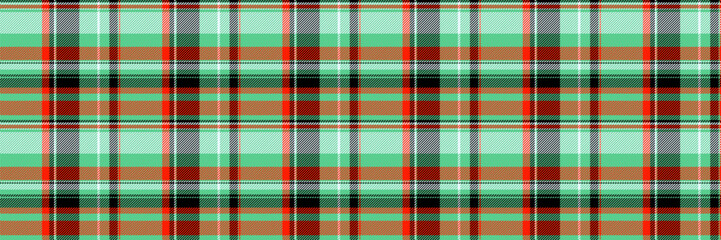 Victorian seamless textile vector, conceptual plaid fabric texture. French background pattern check tartan in green and black colors.