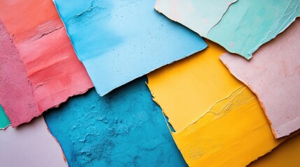 Abstract Colorful Paint Splatter Background