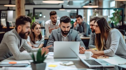 The Team Working Together