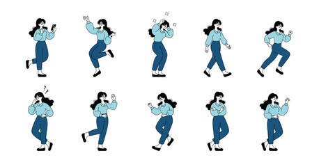 Business People. Flat Vector Illustration