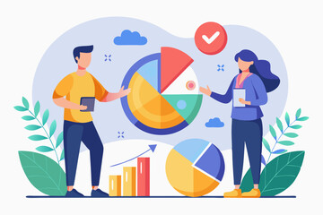 Shareholder or stakeholders, sharing benefit or merger and acquisition, partnership or collaboration, marketshare or agreement concept, businessman handshaking on pie chart to share profit together.
