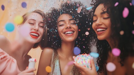 LGBTQ having fun with friends at festivals, parties, birthday parties