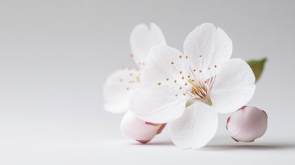 white magnolia flowers