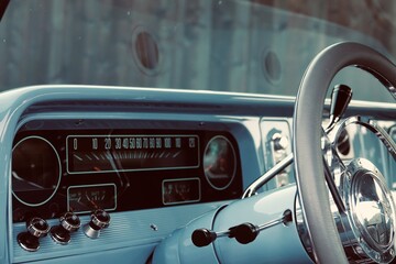 Vintage Chevy Interior