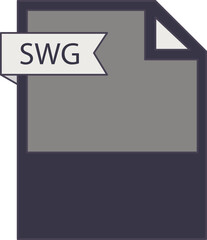 SWG File format icon minimal